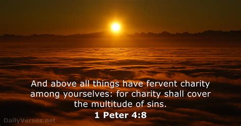 1 peter 4 8 kjv.